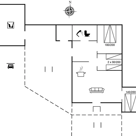 Akka - 2km From The Sea By Interhome 別荘 *